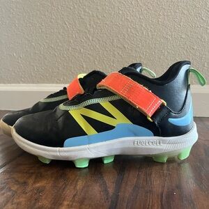 New Balance Francisco Lindor kids baseball cleats